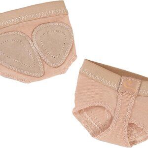 Dance Foot Undies Thongs Women Girls Half Sole Ballet Jazz Contemporary Shoes